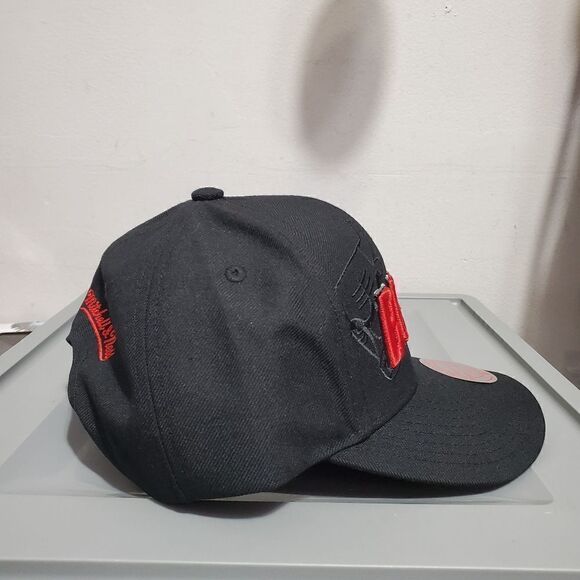 Chicago Bulls Draft 1996 Shadow Mitchell & Ness Hat Snapback Cap NWT - Picture 8 of 10